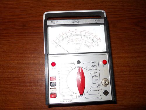 Triplet 601 Multimeter Vintage