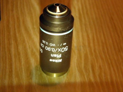 Nikon Plan 50x /0.90 Oil ? /- WD 0.35 OBJECTIVE