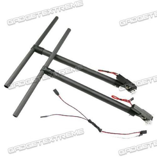 GF-L8 Electronic Retractable Carbon Fiber Landing Gear Skid Set for FPV e