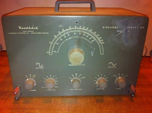 Vintage Heathkit AG-10 Sine Square Generator