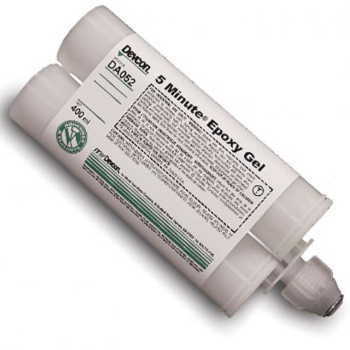 Devcon - 5 minute Epoxy Gel -DA052 - 400ml (CASE of 12 cartridges)