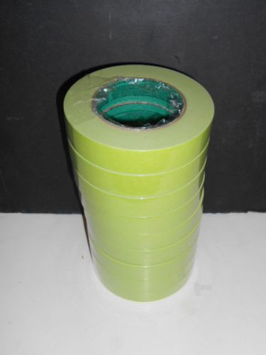 3M 2060 LACQUER GREEN MASKING TAPE BULK PACK 1&#034;X60YDS 9 ROLL SLEEVE