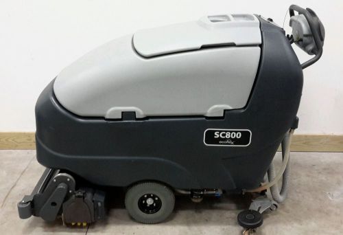 Nilfisk advance sc800 30 walk behind auto scrubber cylindrical model &#034;mint&#034; for sale