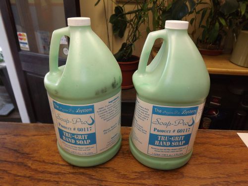 2 GALLONS LOT TRU-GRIT PRO MECHANIC HAND SOAP  #60117