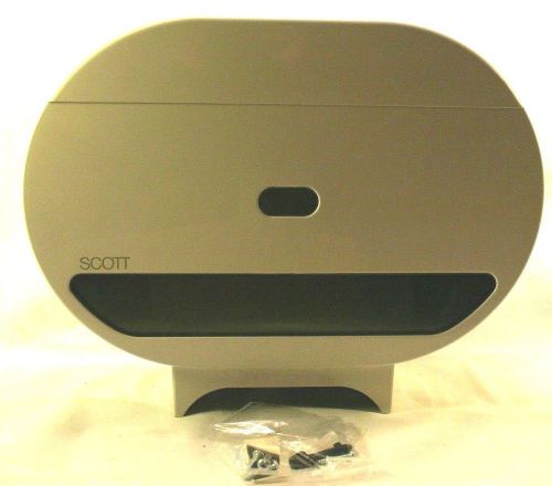 SCOTT JRT Junior Escort Jumbo Roll Tissue Toilet Paper Dispenser Commercial