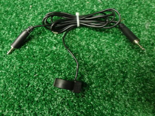 Motorola xts series commport nkn6512a radio head set extension cable w/ring ptt for sale