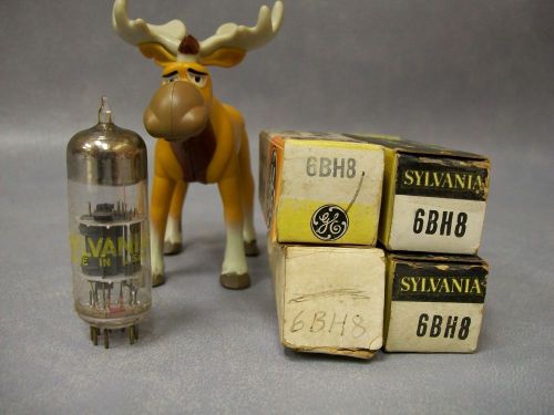 6BH8 Vacuum Tubes  Lot of 4  GE / Sylvania