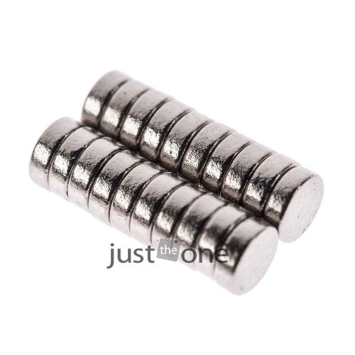 Super Strong Rare Earth Small Fridge DIY Magnet 20Pcs 3 X 1mm N35 Neodymium Disc