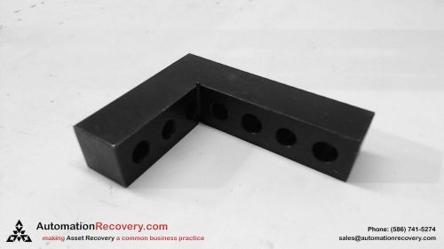 JORDAN TOOL ALB512M 8 HOLE 8.5 MM X 6.5 MM X 2 MM L BRACKET OR L BLOCK, NEW*