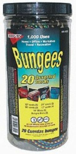 Keeper 06320-10 20-Piece Bungee Assortment