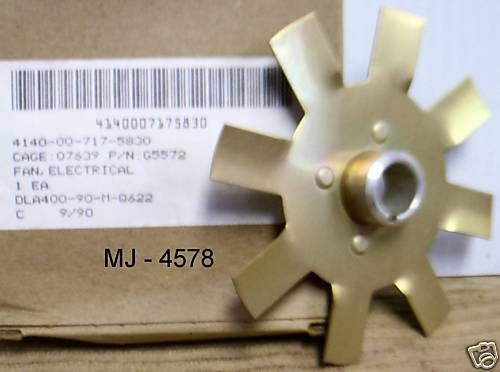 GE Aviation Systems LLC - Aluminum Electrical Fan Blade - P/N: G5572 (NOS)