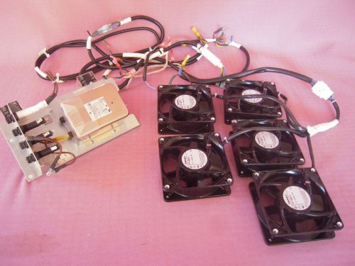 Lot Of 5 EBM PAPST  4600X D-78106 AXIAL, 119MM x 119MM x 38MM,115VAC Volcano