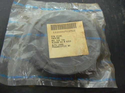 Alfa Laval 15185 Preformed Packing, 5330-00-291-5960, 99115185, 3-160360ITEM17