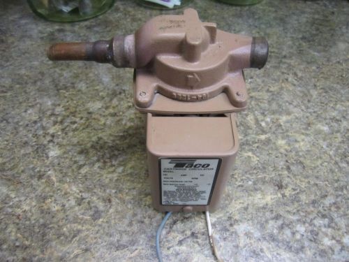 Used TACO 006-BRONZE CARTRIDGE CIRCULATION  PUMP  230 VOLT