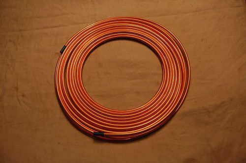 1/4&#034; Refrigeration HVAC Soft Copper Tubing 50 Ft. (No box)