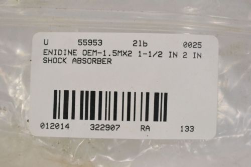 ENIDINE OEM-1.5MX2 1-1/2 IN 2 IN SHOCK ABSORBER B322907