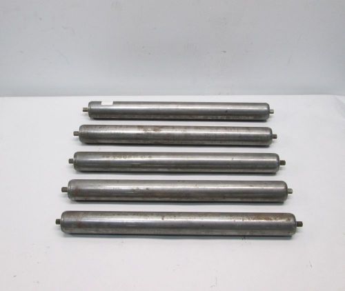 LOT 5 NEW 7/16IN HEX SHAFT 19-1/2X1-7/8IN CONVEYOR ROLLER D392478