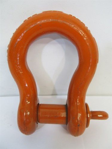 CM M666P, 1 3/8&#034;, 17 ton WLL, Screw Pin Anchor Shackle