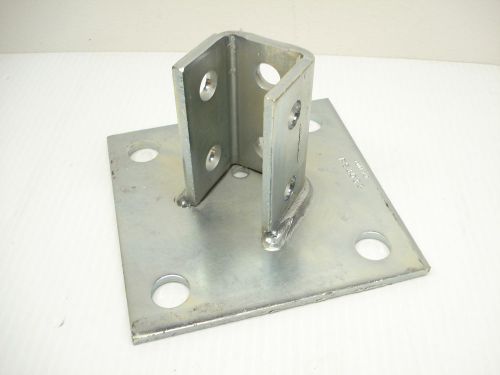 Power-strut ps 3033 eg post base ps3033eg - 4 hole bottom plate for sale