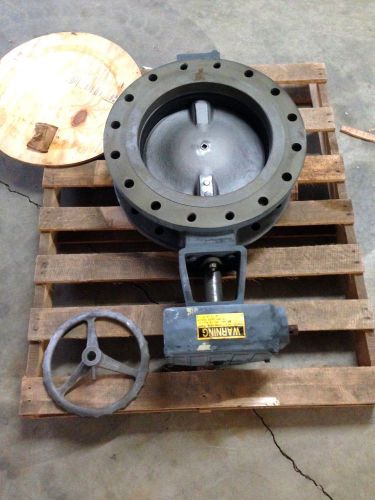 16&#034; 2FII Rubber Seat Butterfly Valve, Henry Pratt, Bonded, Flanged, NEW