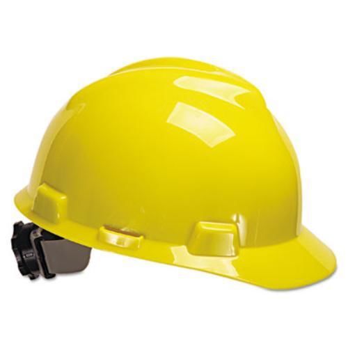 Safety Works 475360 V-gard Hard Hats, Fas-trac Ratchet Suspension, Size 6 1/2 -