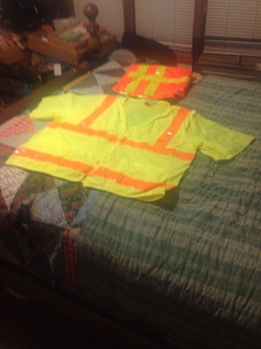 Safety Vest / 3M Scotchlite / VizCon / NEW / XL &amp; L / Vinatronics / LOOK NEW