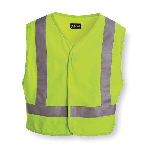 Flame Resistant Hi Vis Vest, Class 2, L/XL VMV2YE RG L/XL