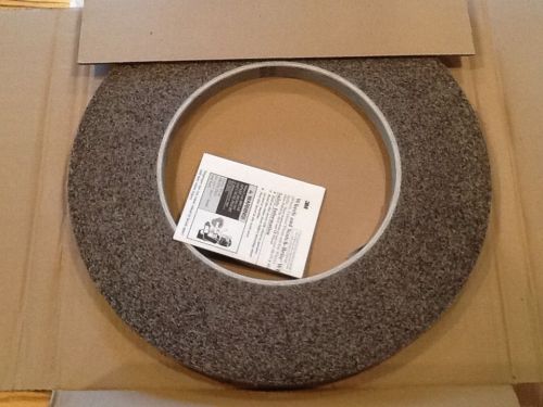 ScothBrite 3M Metal Finishing Wheel, 7A CRS grit, 18&#034; x 1&#034; x 10&#034;, deburring