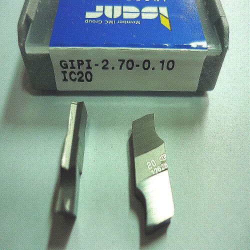 10PCS NEW ISCAR GIPI-2.7-0.10 IC20 CARBIDE INSERTS