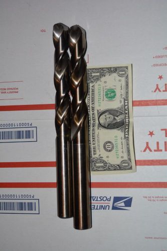 2pc 31/32 ,59/64  PTD   Drill Bits HSS  11 inches long