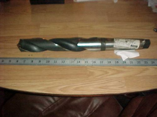 Drill bit 1-15/16&#034;5mt 118 degree hss black taper shank never used for sale