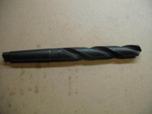 USED 59/64&#034; 3MT TAPER SHANK DRILL HSS HIGH SPEED GREAT DEAL MORRIS DRILLBIT