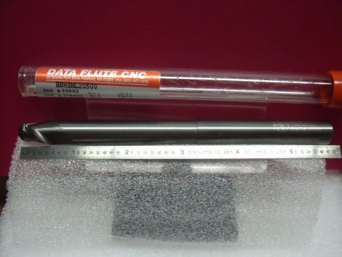 DATA FLUTE 1/2&#034; x 1/2&#034; x 5/8&#034; x 6&#034; 2 FL HSMBNL20500 Carbide Ball End Mill - A34