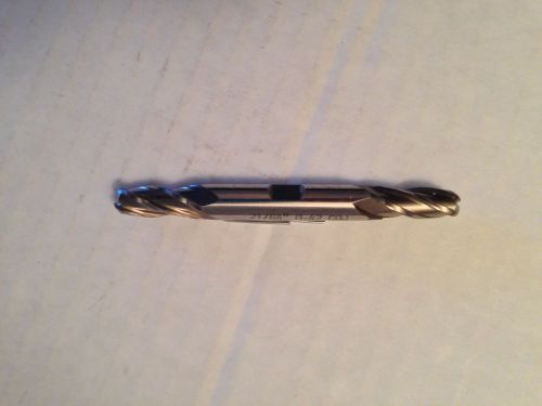 (1) PC,21/64 Dia,100% USA,Quinco, Double Ball End, 4 FLUTE 3-1/2&#034; LONG M-42