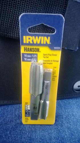 Irwin Hanson spark plug chaser tap set