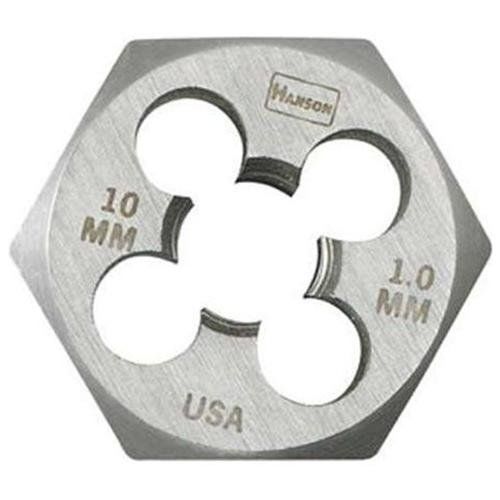 Hanson 6959 high carbon steel hexagon 1-7/16&#034; across flat die 18mm-1.50 for sale