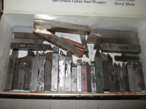 MACHINIST TOOLS LATHE MILL Lot of Lathe Cutting Bits for Tool Post ks