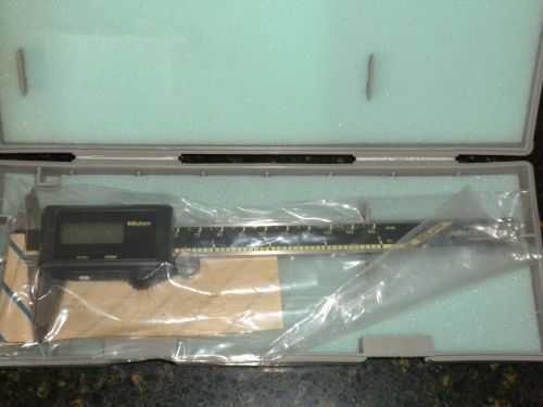 MITUTOYO *MINT!* 6-INCH 500-491 &#034;SOLAR&#034; DIGITAL CALIPER WITH ABSOLUTE ENCODER