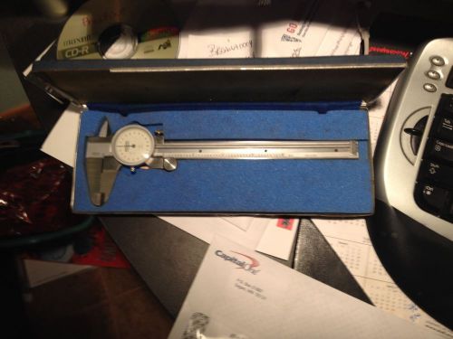 Craftsman Dial Caliper 6&#034;  in Original Box  Model 40172  .001 inches