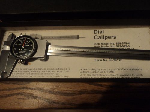 Brown &amp; Sharpe dial Caliper