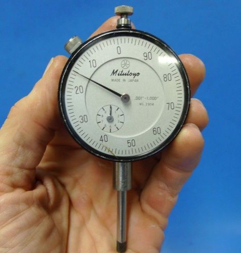 MITUTOYO 2904 .001&#034; range 1.000&#034; DIAL INDICATOR machinist tools *0