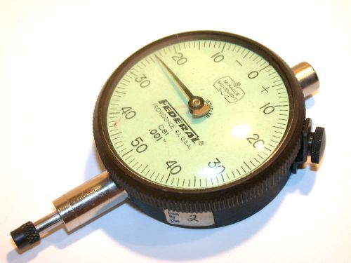 FEDERAL LARGE DIAL .001&#034; INDICATOR MODEL C8I -- FREE SHIPPING