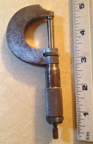 Vintage Craftsman C 1&#034; Micrometer, EUC