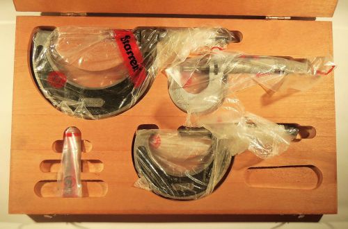 Starrett micrometers set 0-3 st226axrlz  st226 st230 edp 56448 st 226 for sale