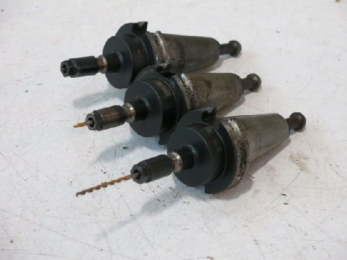 3 PARLEC C40-30DC3 DA300 COLLET CHUCKS, CAT-40