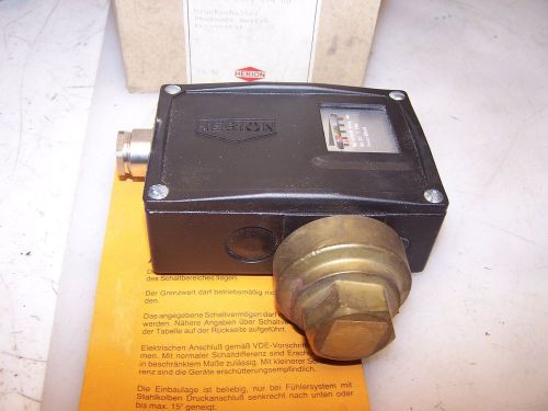 NEW HERION 250 VOLT PRESSURE SWITCH 0811300   0.1 .... 2.5 BAR