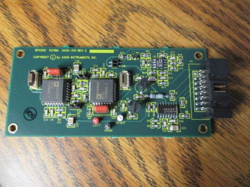 NEW Axon Genepix GP4200 3435-316 Rev E Board