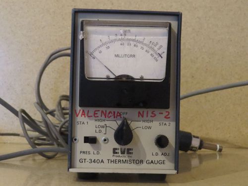 CVC  GT-340A THERMISTOR GAUGE w/ GT-034 Gauge Tube