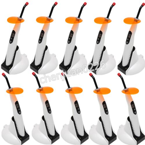 10 PC Dental Wireless Cordless LED Curing Light Lamp Cure Lamp LED-B Type SEASKY