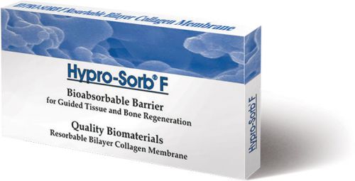 Bilayer Collagen Membrane Hypro-Sorb F - 30 x 40 mm DENTAL Implant Bone Graft CE